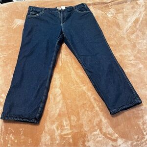 RedHead Men’s Fleece-Lined Jeans 44” Waist Dark Wash Warm Winter Denim